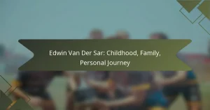 Edwin Van Der Sar: Childhood, Family, Personal Journey