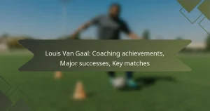 Louis Van Gaal: Coaching achievements, Major successes, Key matches